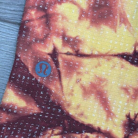 Lululemon Metal Vent Tech Half-Zip 2.0 Marble Dye Soliel Yellow Size Medium - Picture 8 of 12